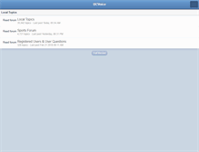 Tablet Screenshot of bcvoice.com